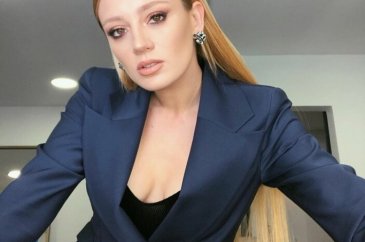 Gözlerden uzak yaşayan oyuncu Gizem Karaca doğa ile iç içe