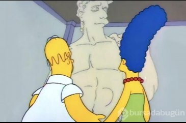 Simpsons kehanetleri Davut heykeli tartışmasını da mı öngördü?
