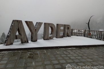 Rize'nin Ayder Yaylası beyaza büründü