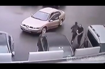 Şehrin ortasında silahlı çatışma!