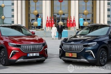Cumhurbaşkanı ilk Togg'u teslim aldı!