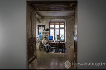 Ukrayna'nın Lviv kentindeki Lviv Sanat Merkezi sığınak oldu