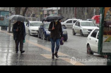 Kars'ta dolu yağışı etkili oldu