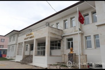 Hasar alan Samandağ Adliyesi yeni binasında hizmete girdi