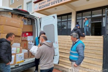Zonguldak'tan Hatay'a 410 adet ramazan kolisi 