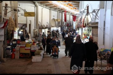 Tarihi Maraş Çarşısı eski günlerine dönüyor