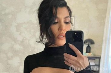 Kourtney Kardashian'ın tarzı yine beğenilmedi!