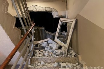 Kocaeli'de istinat duvarı çöktü