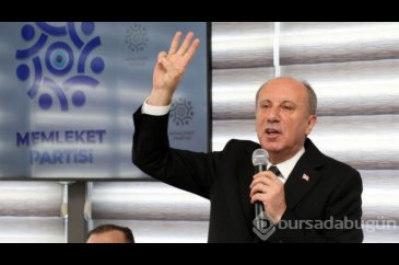 Muharrem İnce, Memleket Partisi'nin selamlama işaretini tanıttı