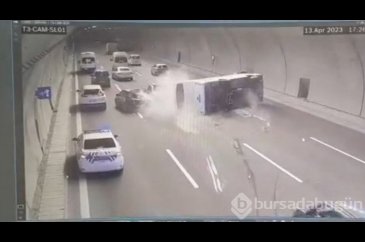Adliye personelleri tüneldeki kazada ölümden döndü