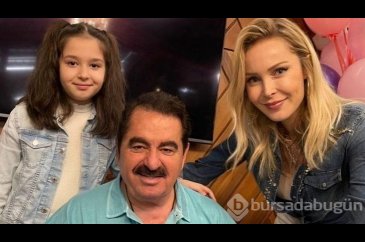 İbrahim Tatlıses'in küçük kızı Elif Ada babasıyla yemekten kareler ...