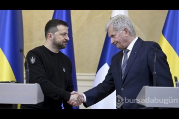 Zelenskiy Finlandiya'da Niinistö ile görüştü
