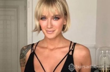 Ünlü model Didem Soydan yarı çıplak poz verdi!