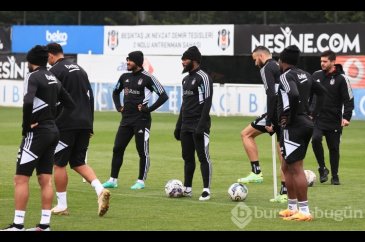 Beşiktaş'ta Antalyaspor maçının hazırlıkları tamamlandı