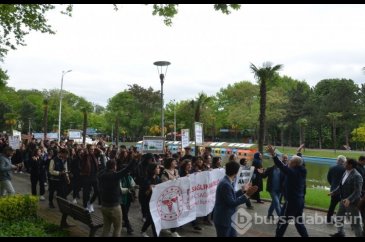 Bursa İl Sağlık Müdürlüğü'nden yürüyüş etkinliği