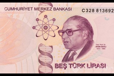 Türk lirası üzerinde yer alan figürler