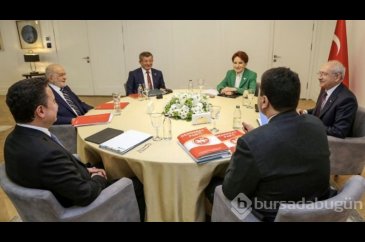 Altılı masa partilerinden ilk açıklama
