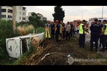 Cezaevi nakil aracı devrildi! İzmir'de 10'u asker 11 yaralı var!

