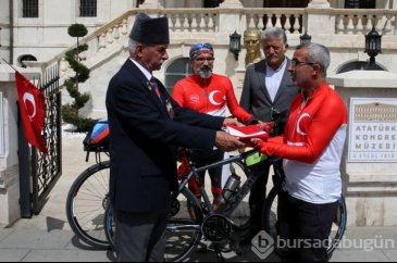 18 yıldır şehitler için pedal çeviriyor