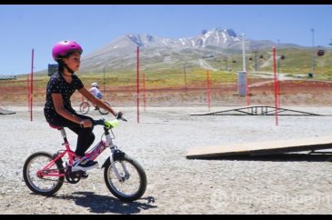 Erciyes'te bisiklet ve aktivite parkı açıldı