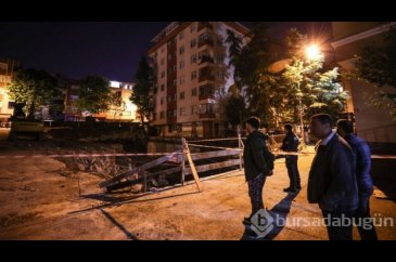 Bağcılar'da inşaat alanında toprak kaydı