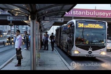 Metrobüste tartışma büyüyünce şiddet kaçınılmaz oldu
