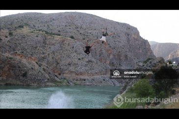 Erzincan'daki Karanlık Kanyon adrenalin tutkunlarının vazgeçilmezi ...
