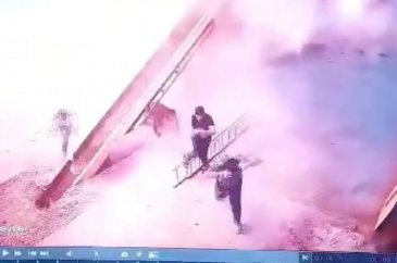 Buhar kazanı kazası! İşçiler neredeyse ölüyordu...
