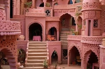 Yapay zek&acirc; ülkelere göre Barbie evleri tasarladı! İşte Türkiy...