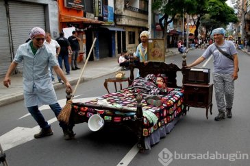 Dünya Tembellik Günü yatarak kutlandı