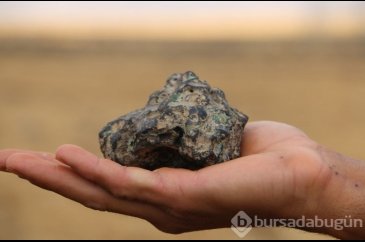 Diyarbakır'a düşen göktaşı satışta