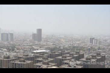 Erbil'de toz fırtınası