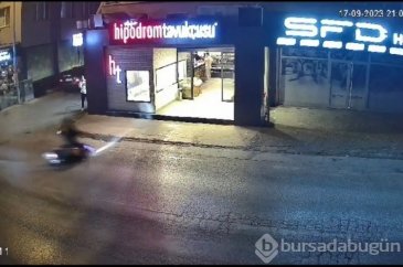 Bursa'da motosikletli bir başka motosiklete çarptı! 1 ağır yaralı