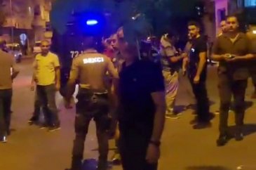 Mülk sahibiyle kiracı arasında kaçak tavuk kesimi kavgası
