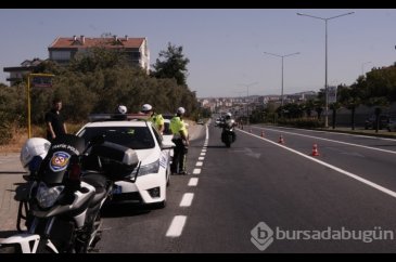 Bursa'da radar hız denetimi! 26 sürücü hakkında cezai işlem uygulandı