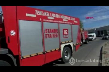 İstanbul'da kimyasal madde paniği
