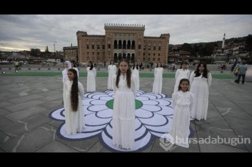 Srebrenitsa soykırımının 28. yılında Saraybosna'da anma etkinliği d...