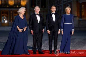 Kral Charles ve Kraliçe Camilla, Macron çiftinin konuğu oldu
