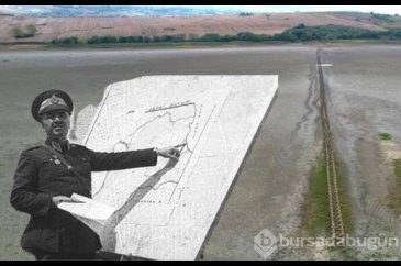 Fevzi Çakmak'ın emriyle yapılmıştı! Baraj gölü çekilince günyüzüne ...
