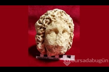 Amasra'daki Roma dönemine ait heykel başı bulundu
