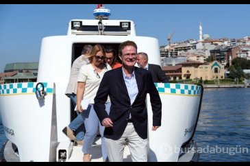 AB Büyükelçisinden bisikletle İstanbul turu
