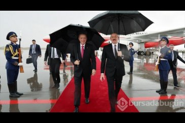 Cumhurbaşkanı Erdoğan Nahçıvan'da