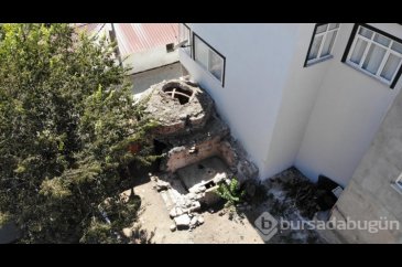Kemer köyünde 350 yıllık Osmanlı Hamamı bulundu