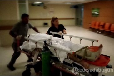 Bursa'da otomobilin çarptığı bisikletli sürücü ağır yaralandı