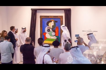 Picasso'nun Dubai'de sergilenen tablosu 120 milyon dolar!