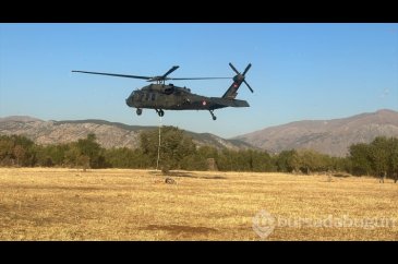 Adıyaman'da keşfedilen tarihi eserler askeri helikopterle taşındı