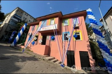 Bursa Büyükşehir, Hocataşkın Mahallesi'ne Ana Kucağı kazandırdı