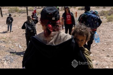 Göçmenler Ciudad Juarez'e yük trenleriyle gelmeye devam ediyor