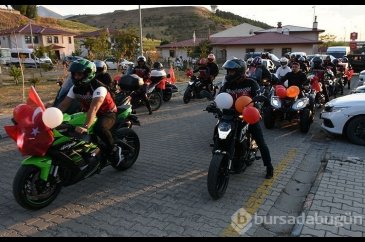 Koruma altındaki çocuklara TOGG ve protokol araçlı sünnet töreni