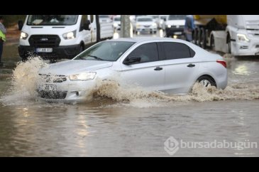 Gaziantep'te sağanak etkili oluyor
